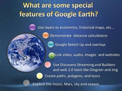 Explore a World of Wonders with Google Earth Features