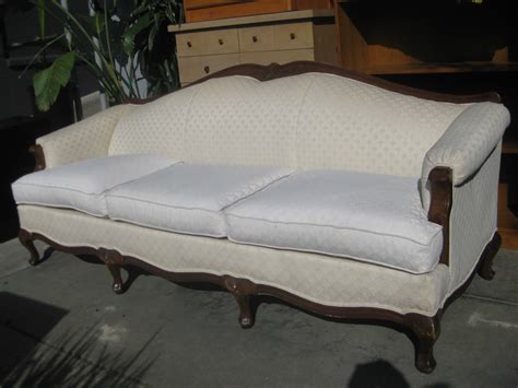 UHURU FURNITURE & COLLECTIBLES: SOLD - French Provincial Style Sofa - $75