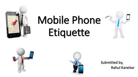 Mobile phone etiquette