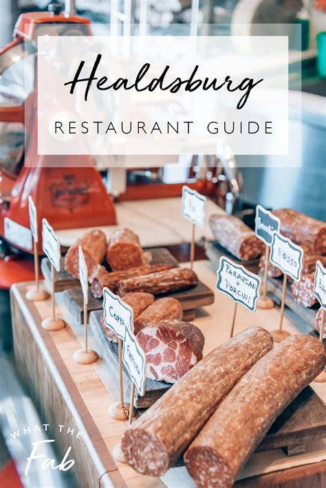 Complete Guide to The BEST Restaurants in Healdsburg for 2023 | Healdsburg restaurants ...