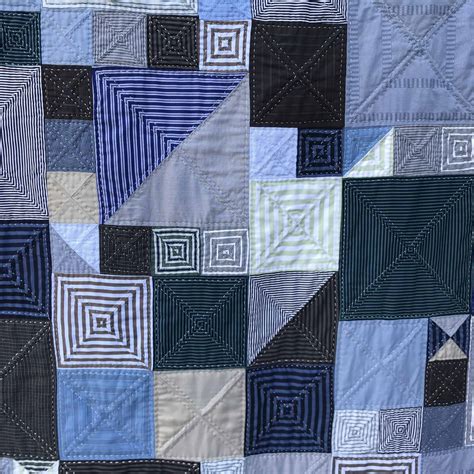 Recycled Fabric - Quilting in the Fog