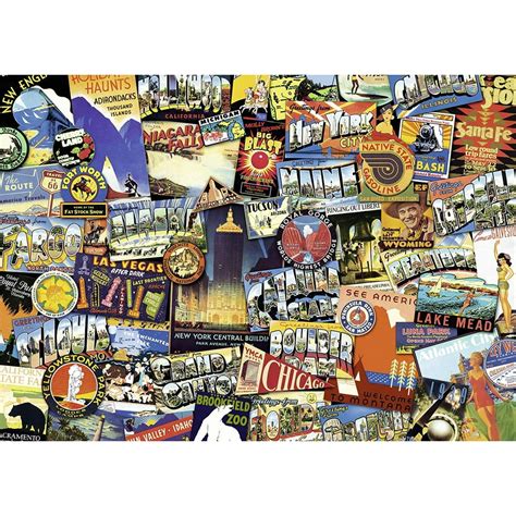 Road Trip USA 1000 Piece Jigsaw Puzzle for Adults – Every Piece is ...