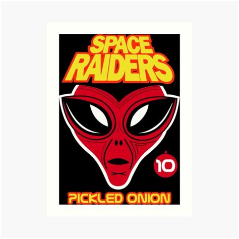 Space Raiders Wall Art | Redbubble