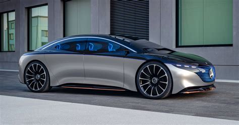 Mercedes-Benz Vision EQS debuts – concept electric flagship with over ...