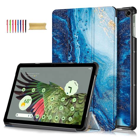 Allytech Google Pixel Tablet Case, Trifold Stand Ultra Slim Fit ...