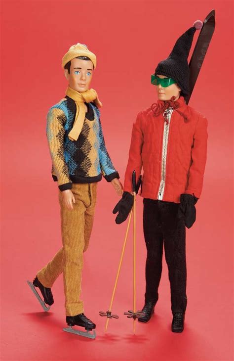 Two Ken Dolls in Winter Sport Ensembles by Mattel | Ken doll, Winter sports, Ensemble