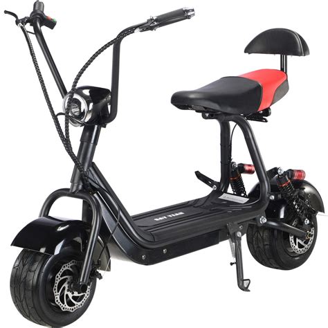 MotoTec Mini Fat Tire | Electric Scooter | 500W | 48V | 20 MPH | Cruiser