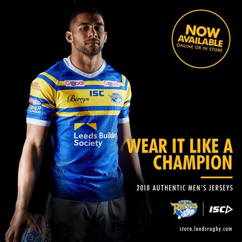 Leeds Rhinos on Twitter: "🦏 Join the team with authentic players' home and away jerseys ...