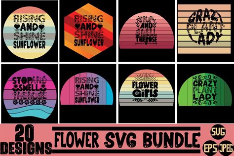 Flower SVG Bundle Bundle · Creative Fabrica