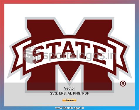 Mississippi State Bulldogs - College Sports Vector SVG Logo in 5 ...