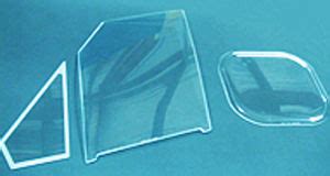 Airliner aircraft windshield - Aero Plastics & Structures - for light ...