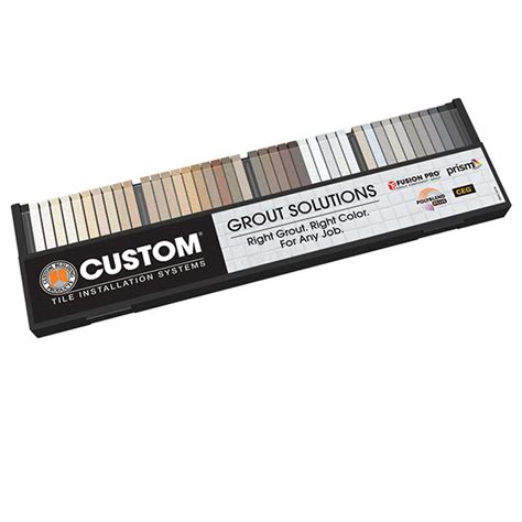 Custom Building Products Grout Solutions Color Sample Kit - 40 Colors-HDPGK - The Home Depot