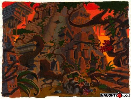 Crash Bandicoot - Environments (Naughty Dog web site) | Crash Mania
