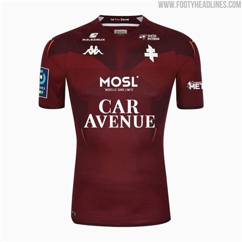 Metz 22-23 Home, Away & Third Kits Released - Footy Headlines