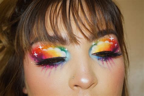 @glam__gall Rainbow Cloud Makeup—James Charles Inspired | Eye makeup, Makeup, James charles