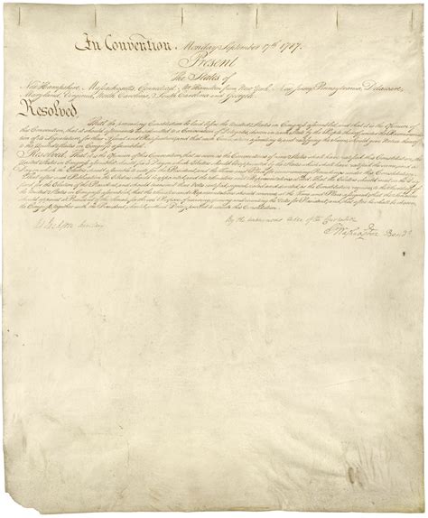 Drafting the U.S. Constitution – Pieces of History