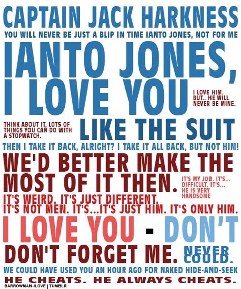 Captain Jack Harkness Doctor Who Quotes