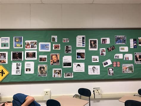 My English classroom has a “meme wall” : r/FellowKids