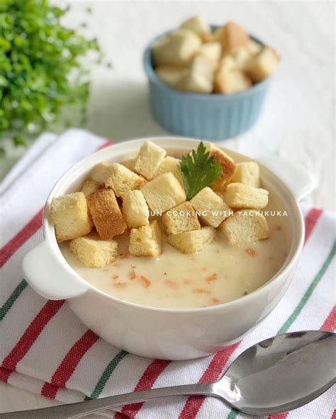 Creamy Chicken Soup a la KFC Masak Pakai Magiccom - Resep Kekinian