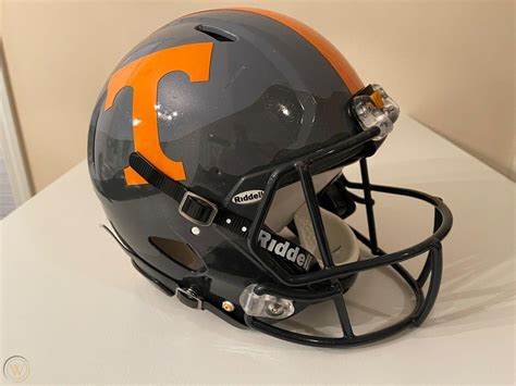 Game-Worn Tennessee Vols Football "Smokey Grey" Helmet | #3780418048