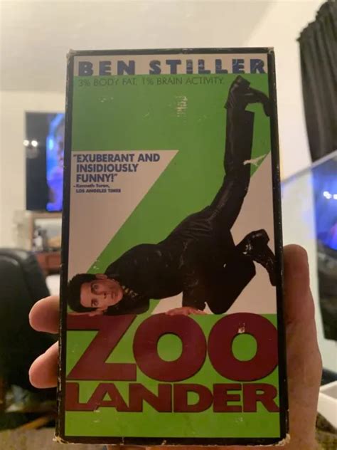 ZOOLANDER VHS 2001 Ben Stiller Former Blockbuster Rental $9.95 - PicClick
