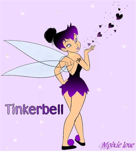 Purple Hair tink | Tinkerbell disney, Tinkerbell and friends, Tinkerbell