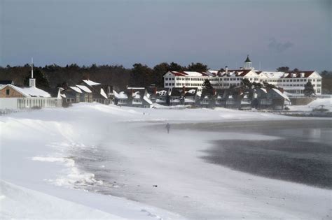 Kennebunkport Maine - Kennebunk Beach Winter Photos and Photography