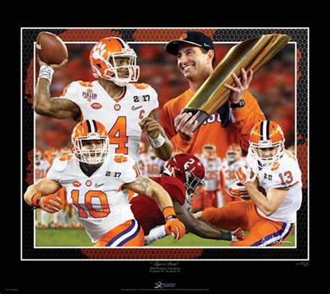 TIGER’S ROAR CLEMSON Limited Edition PRINT BY GAMBLE | The Beveled Edge