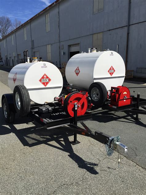 500 Gallon “EZE-GAS” Portable Refueling System - Diesel Gas Trailers