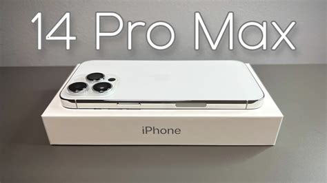 iPhone 14 Pro Max White/Silver - Unboxing & First Impressions! - YouTube