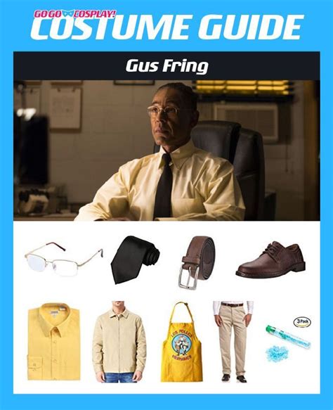 Gus Fring Costume from Breaking Bad - DIY Cosplay Guide for Halloween | Gus fring, Breaking bad ...