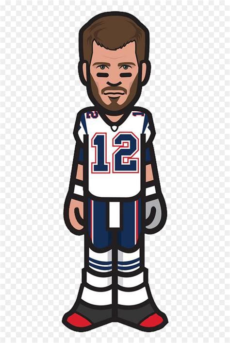 Transparent Tom Brady Png - Tom Brady Cartoon Drawing, Png Download - vhv