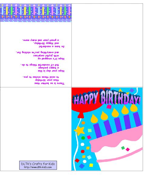 birthday card maker online free printable cards design templates - free ...