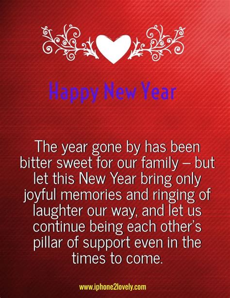 70 Happy New Year 2021 Wishes for Family Members (Emotional Wording) - iPhone2Lovely in 2022 ...