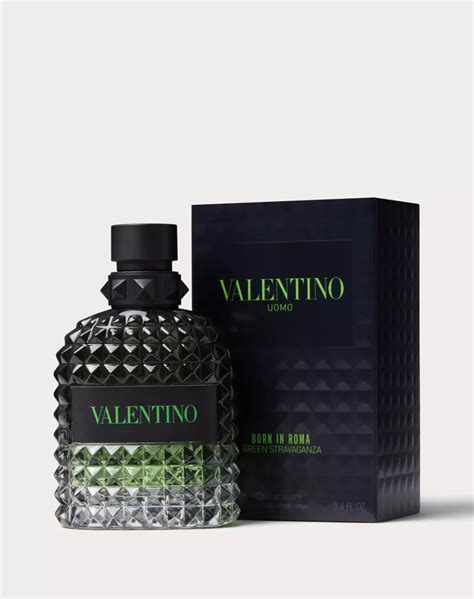 VALENTINO UOMO BORN IN ROMA GREEN STRAVAGANZA 3.4OZ EDT MEN - Shop with ...