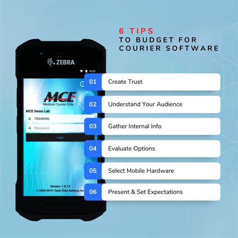 6 Tips- Courier Software Budgeting | Medical Courier Elite (MCE)