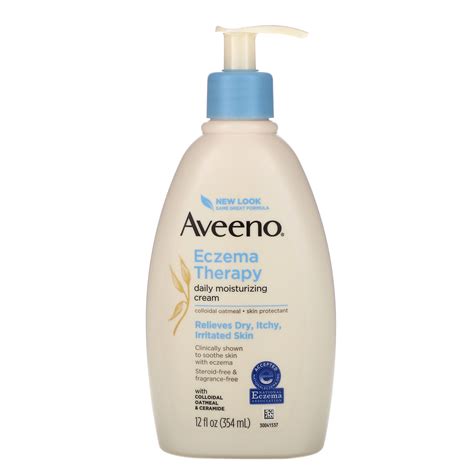 Aveeno, Eczema Therapy, Moisturizing Cream, 12 fl oz (354 ml) - iHerb