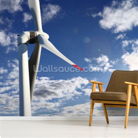 Energy Wind Turbines Wallpaper Mural | Wallsauce UK