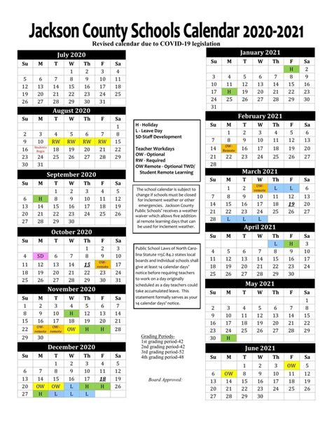 2020-2021 JCPS Calendar | | thesylvaherald.com