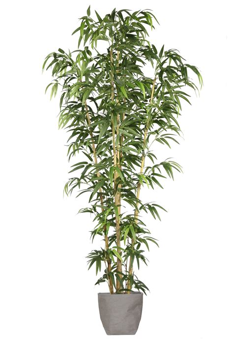 Vintage Home Artificial Faux 72" Tall Bamboo Tree And Natural Poles ...