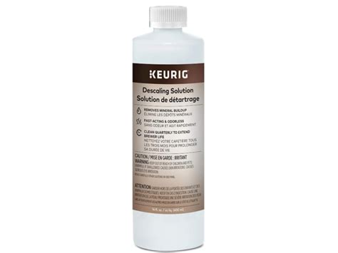 Keurig Descaling Solution, 14 fl oz Ingredients and Reviews