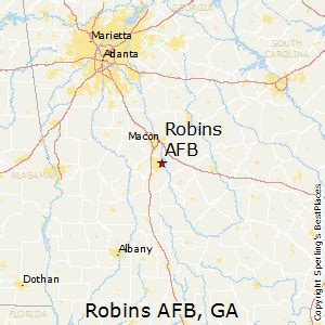 Best Places to Live in Robins AFB, Georgia