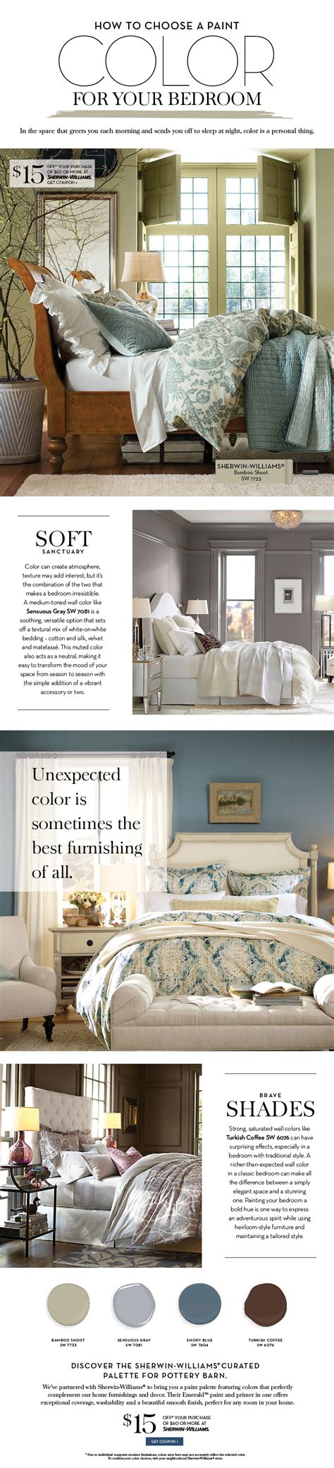 Choose a Paint Color For Your Bedroom | Pottery Barn