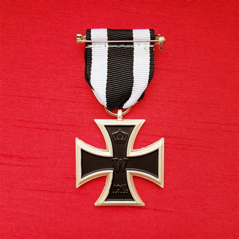 WWI German Military Medal IRON CROSS 1813-1914 for Army Uniform WW1 Prussia Repro Military ...