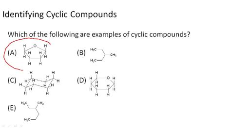 Cyclic compounds - Example 1 ( Video ) | Chemistry | CK-12 Foundation