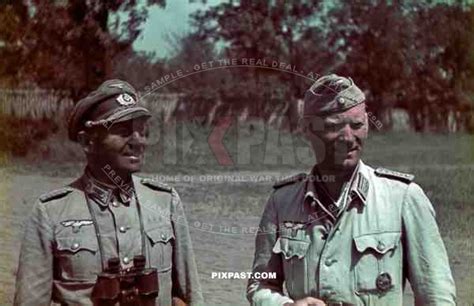 Ukraine 1941, 9th Panzer Division, 1941, Wehrmacht cavalry officers ...