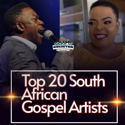 Top 20 South African Gospel Artists