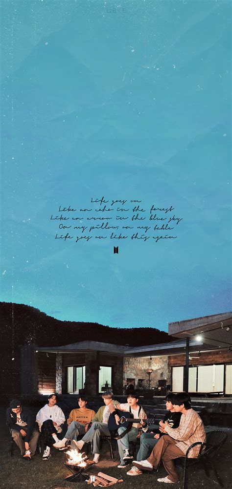 Bts Wallpaper Lyrics Life Goes On - img-fuzz