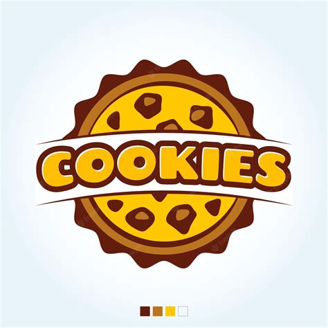 Premium Vector | Cookies logo vector