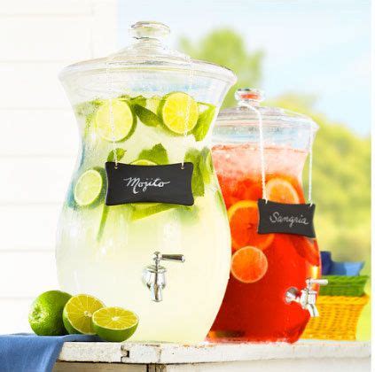 10 Summer Drink Dispensers (and Drinks to Put In Them) | Party drinks ...